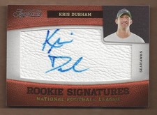 2011 Timeless Treasures #180 Kris Durham RC Auto /299 - FB
