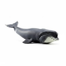Realistic Bowhead Cetacean Model Educational Bowhead Cetacean Figurine