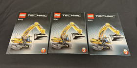 LEGO 8043 Technic Motorized Excavator 100% Complete