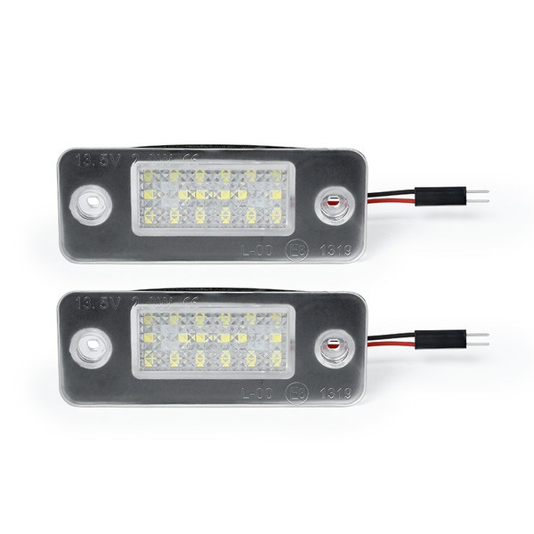 2X LED Kennzeichenbeleuchtung Passend FüR Audi A8 Typ D3 4E BJ 2002-2010 7314-image