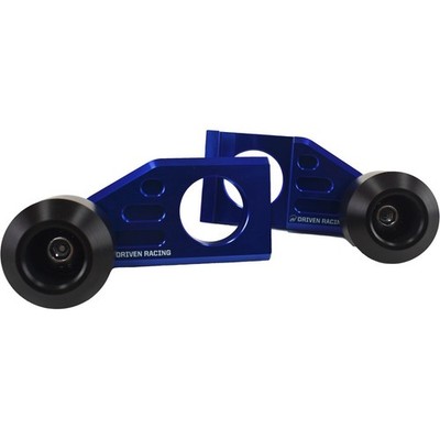 Driven Racing Blue Axle Block Sliders - DRAX-120-BL