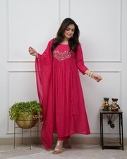 Kurta, Pant  Duppata Set; Size: S to 2XL Massage for Size 