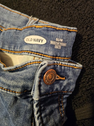 Old Navy men's size 42x30 slim fit denim jeans EUC