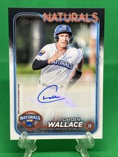 2024 Topps Pro Debut Cayden Wallace #PD-24 Base Auto Kansas City Royals