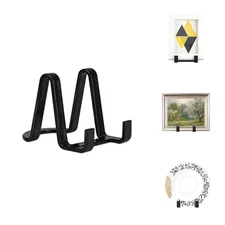 Artliving Plate Stands for Display - Plastic Easel Stand Plate Holder Display...