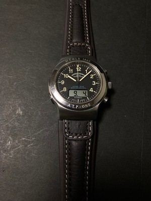Muhle Glashutte ATP ONE M1-40-00 Automatic Watch Digital Analog Black Round