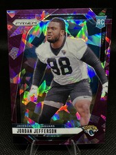Jordan Jefferson - 2024 Panini Prizm Purple Ice Rookie RC /225 Jaguars #358
