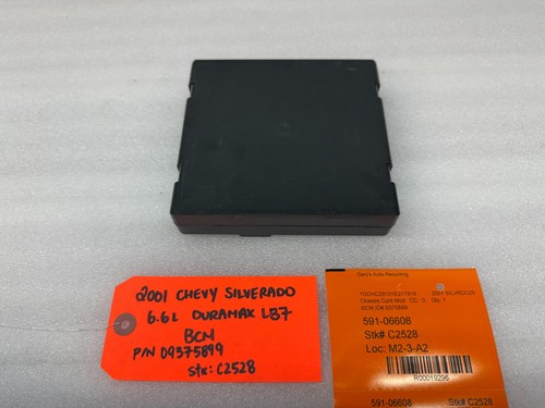 01 02 Chevrolet GMC DURAMAX LB7 6.6 BODY CONTROL MODULE BCM 09375899 - Picture 8 of 10