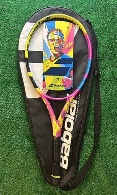 Brand New Babolat Pure Aero Rafa Tennis Racquet with Babolat Cover- 4 1/4 317g