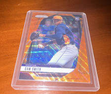 Panini 2025 Prizm Cam Smith Orange Wave Prizm #263 Houston Astros RC /49