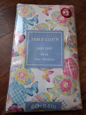 Spring, Butterfly, Easter Egg, Tablecloth Rectangle 60 x 84in