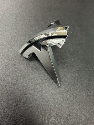 2016-2023 Tesla Model X Front T Badge Emblem Logo 1047884-00-E Chrome