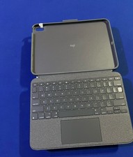 Logitech Combo Touch Keyboard Case for Apple iPad 10th Gen  A16 Oxford Gray