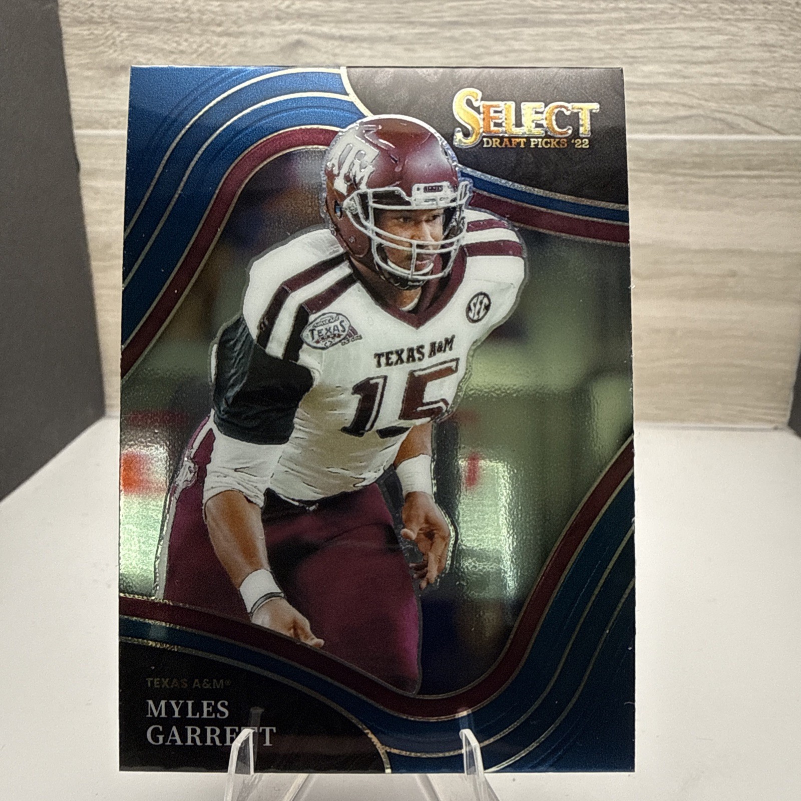 2022 Panini Select Draft Picks #152 Myles Garrett Blue (Retail Base)