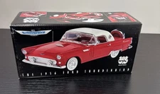 WIX Filters 50th Anniversary 1956 FORD THUNDERBIRD Red Diecast Car 1:24 NOS