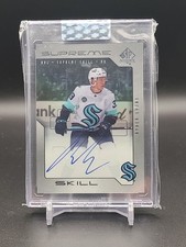 2023-24 Upper Deck Clear Cut Supreme Skill Rookie Ryker Evans Seattle Kraken 