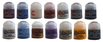 CITADEL COLOURS | Div. Farben | Base | Layer | Contrast | Shade Games Workshop 