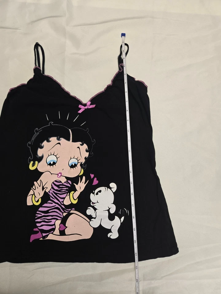 Regata Betty Boop tamanho grande - Imagem 3 de 4