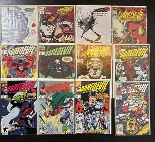DAREDEVIL, VOL. 1 LOT - 1992-1994 - FREE SHIPPING - SEE PICS FOR CONDITION