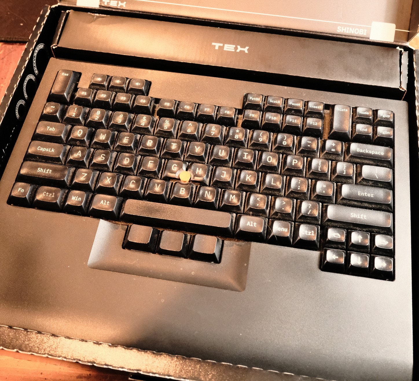 TEX Shinobi Mechanical Keyboard Cherry MX Brown Switches US QWERTY