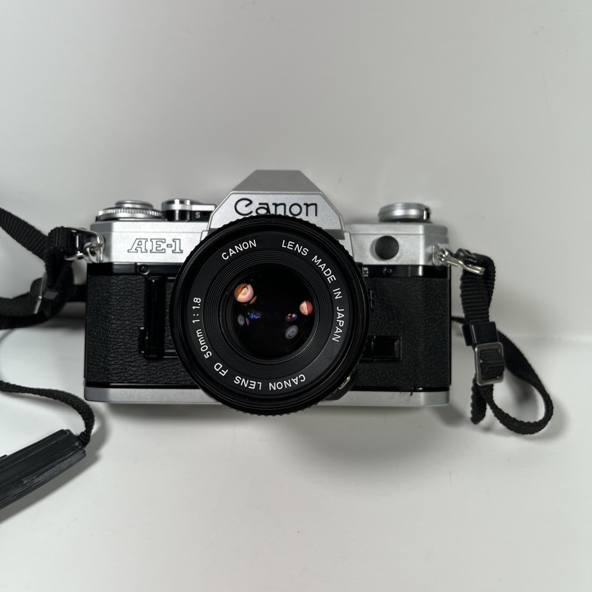 Canon AE-1 35mm SLR Film Camera with 50mm Lens Kit