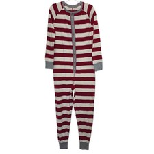 1352 Burts Bees Baby Adult One Piece Ankle Pajamas Sz.S Womens