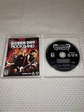 Green Day Rock Band (Sony PlayStation 3 PS3, 2010) Complete With Manual Tested