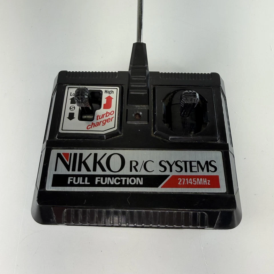 Vintage Nikko R/C Systems Full Function 27.145MHz RC Transmitter Remote 1988 - Image 2 of 4