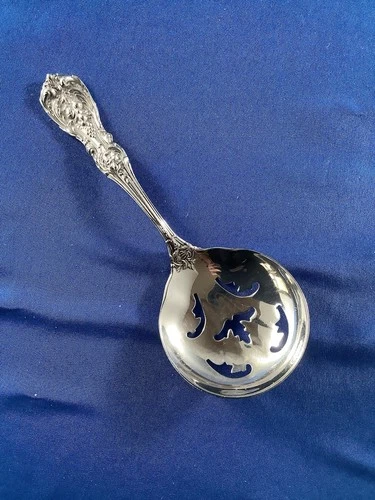 Reed & Barton Francis I Sterling Silver Pierced Bonbon Nut Mint Server No Mono