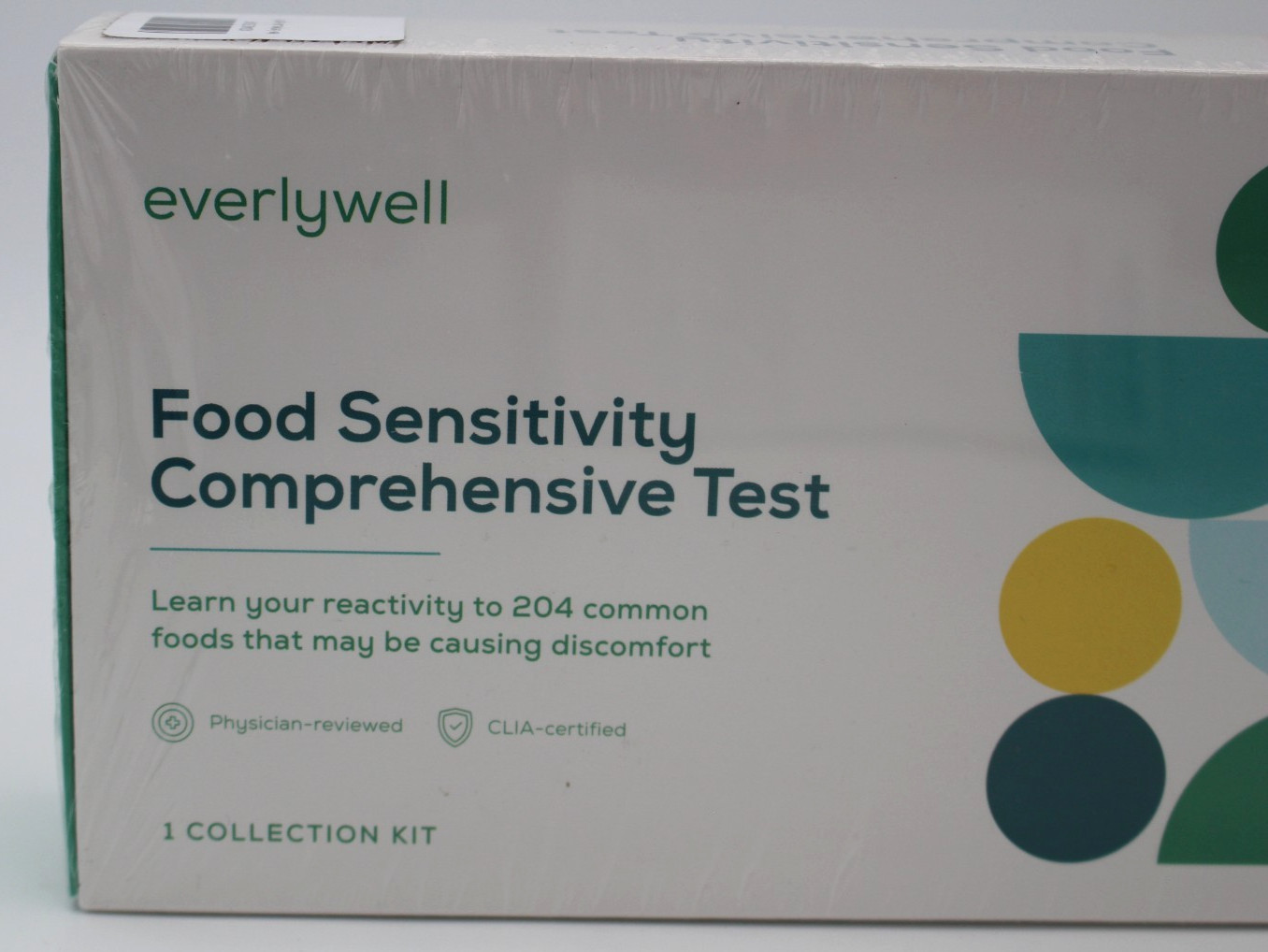 EverlyWell Food Sensitivity Comprehensive Test Sealed Kit Test 204 - EXP 01/27
