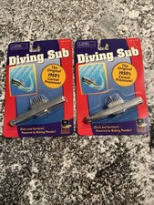 Lot Of 2 Diving Sub Toy NEW in Original Package DaMert Company 1998 Made in USA