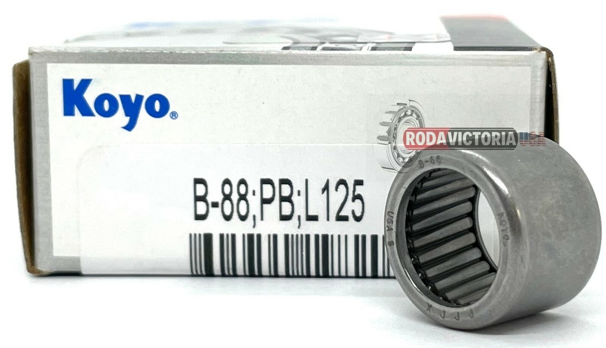 KOYO USA B-88 Drawn Cup Open End Needle Roller Bearing 1/2 x