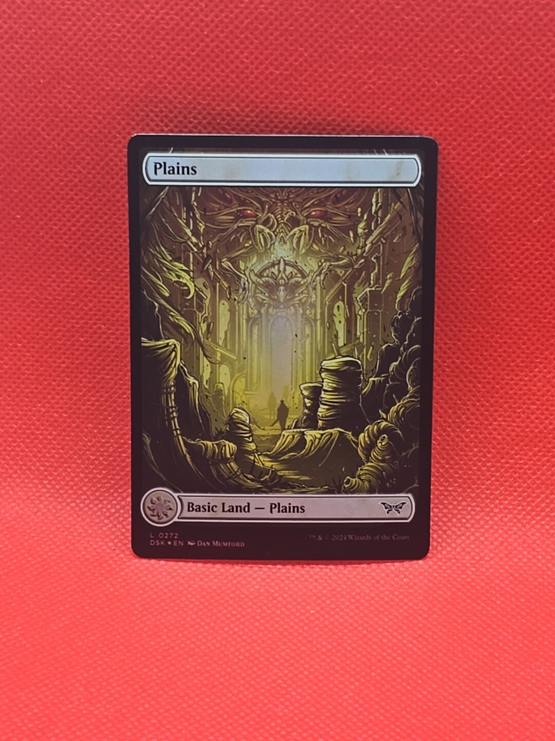Full Art Plains 272 - Duskmourn House of Horror Foil MTG