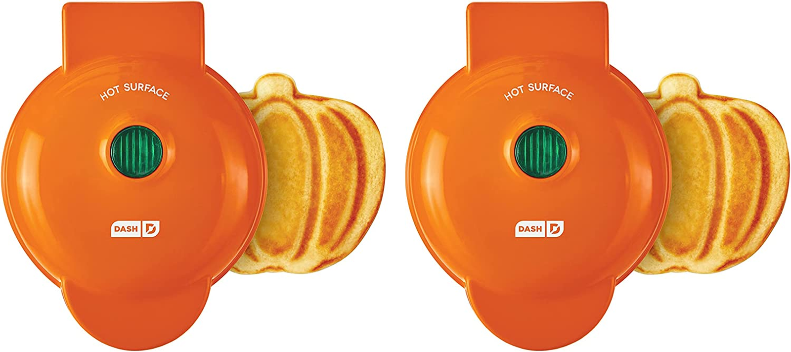 2-Pack Mini Waffle Maker for Chaffles, Hash Browns & Keto Snacks-image