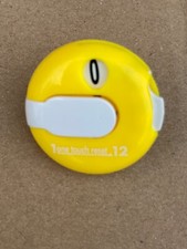 Ez GOLF SCORE COUNTER UP TO 12 SHOTS present yellow white