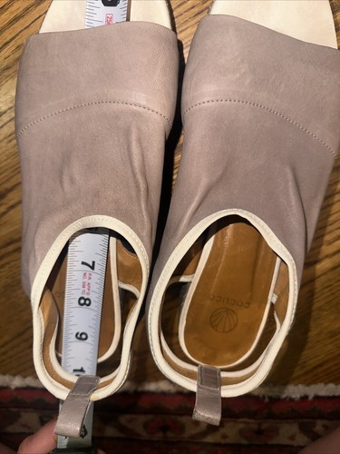 COCLICO GRAU STRETCH LEDER KEILABSATZ 38 - Bild 7 von 8