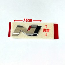 86311 K9100 N Logo Trunk Emblem Badge For 2018 2021 Hyundai Veloster N 86311 K9100 N Logo Trunk Emblem Badge For 2018 2021 Hyundai Veloster N