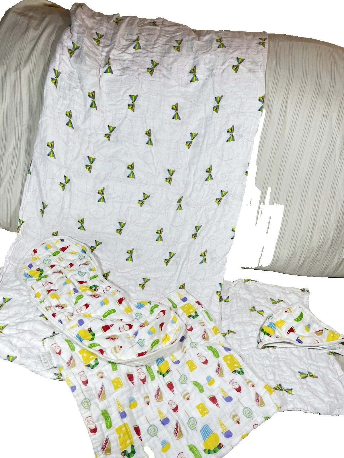 Bugs & Insects Nursery Blanket Sets