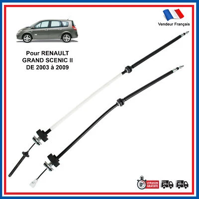 Tirette de câble frein à main pour RENAULT GRAND SCÉNIC II DCI - 360107441R - Photo 1/4