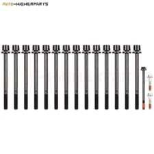For 2002-2009 Chevy Trailblazer GMC Canyon 4.2L Cylinder Head Bolt set 17 pcs