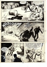 FRANCO DONATELLI - TAVOLA ORIGINALE MISTER NO 'UNO SPORCO AFFARE'