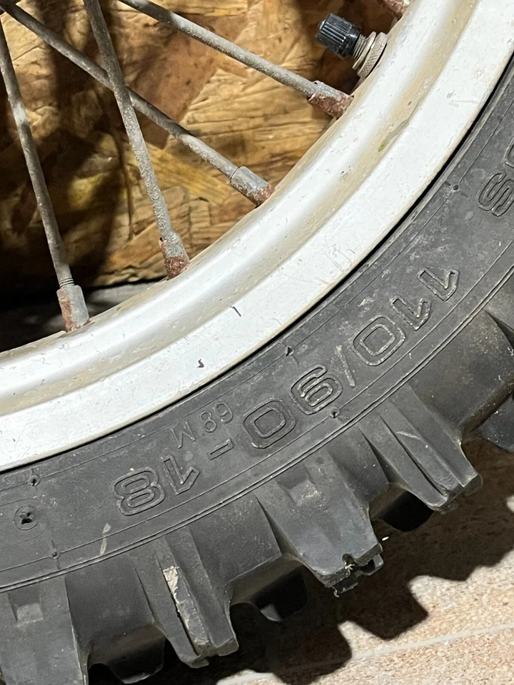 Rueda trasera 18 KTM LC4 600 EGS EG-S Nordisk Norway llanta rueda 18 x 1,85 Foto 4 de 4