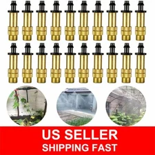 5-20 Adjustable Brass Misting Nozzle Gardening Watering Spray Sprinkler Sprayer