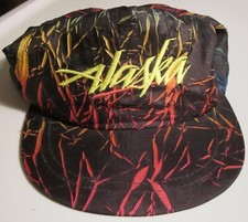 Vintage 90s 'Alaska' lightweight baseball style hat - adjustable snap back