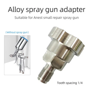 spray gun adapter 4/1 Adapter For Anest Small Spray Gun Iwata LPH-80 Spray Gun