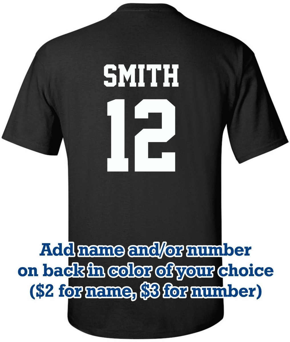 Custom Football Team Shirt Jersey – Personalized Name & Number, Game Day Apparel For Men, Women & Kids