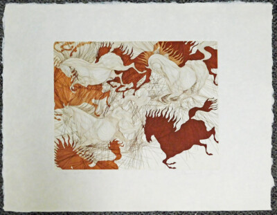 Guillaume Azoulay Suite St II Japon Signed Original Art Etching Paper MAKE OFFER