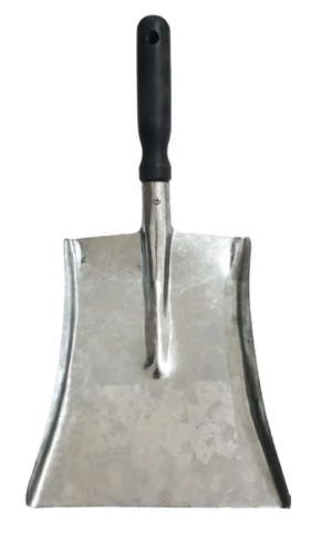 Metal Hand Galvanised Shovel Coal Garden In&Outdoor Extra Strong Plastic Handle - Picture 4 of 5