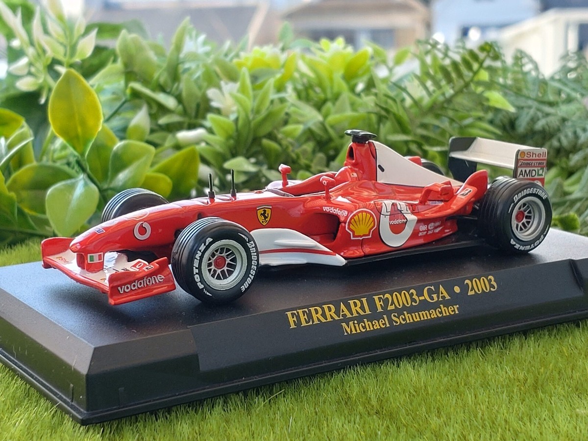 ブリヂストン限定モデル　Ferrari F2003-GA Schumacher Schumacher's Ferrari F2003-GA Formula 1 car sells for $15m