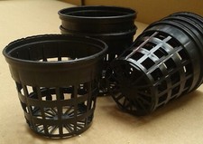 Gittertöpfe, Gitter Topf für Orchideen in verschiedenen Größen und Farben